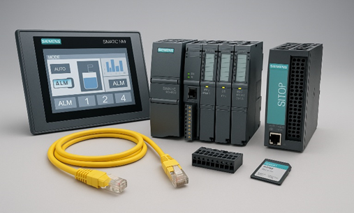 SIMATIC HMI panel a PLC moduly